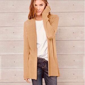 Wooden Ships Eryn Cardigan in Camel M/L